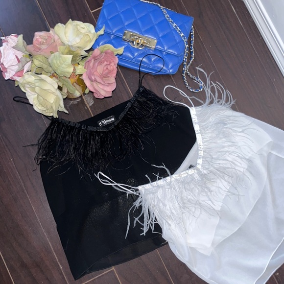 Tank top with feather - Picture 4 of 5